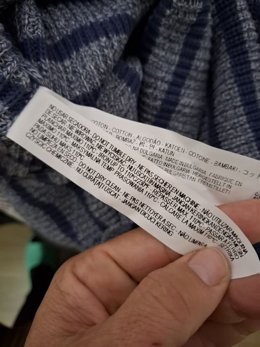 Плетен мъжки пуловер модел ЗАРА