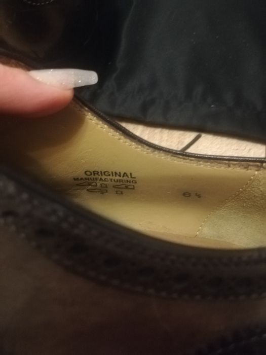 Pantofi din piele  naturala originali Musto marimea 40, 5