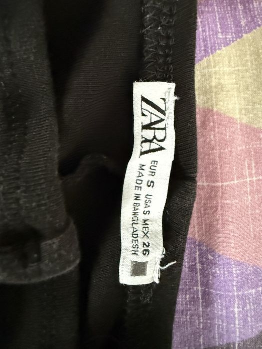 Черен домашен гащеризон Зара