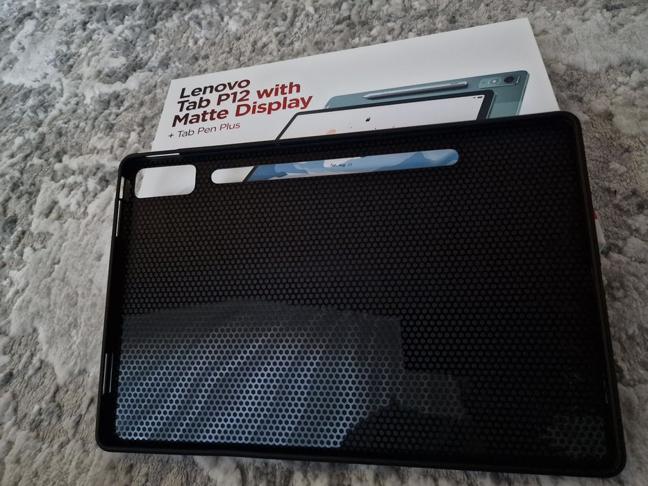Husă Neagră Silicon Lenovo Tab P12