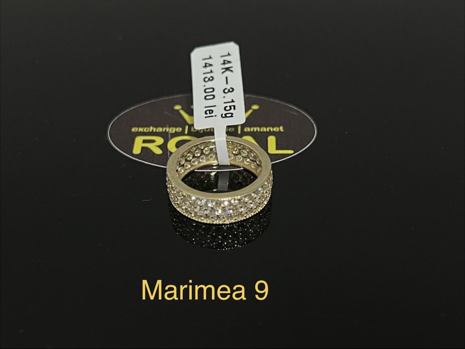 Bijuteria Royal CB: Inel stil verigheta aur 14k 3,15gr
