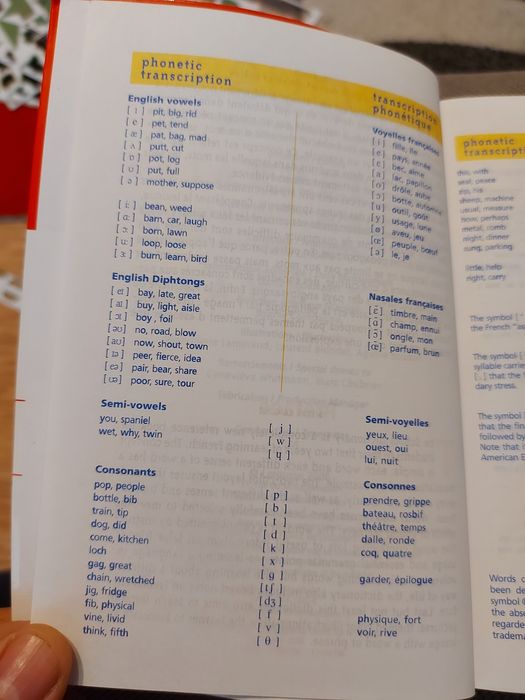Dictionar englez-francez și francez-englez