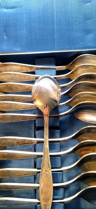 Продам столовый набор мельхиоровый