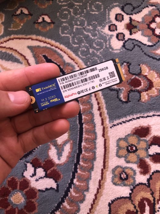 SSD M2 256gb.