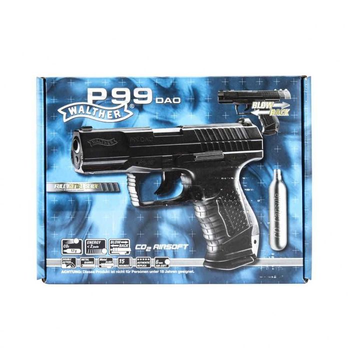 Pistol airsoft Walther P99 DAO CO2 Cod produs: 1927
