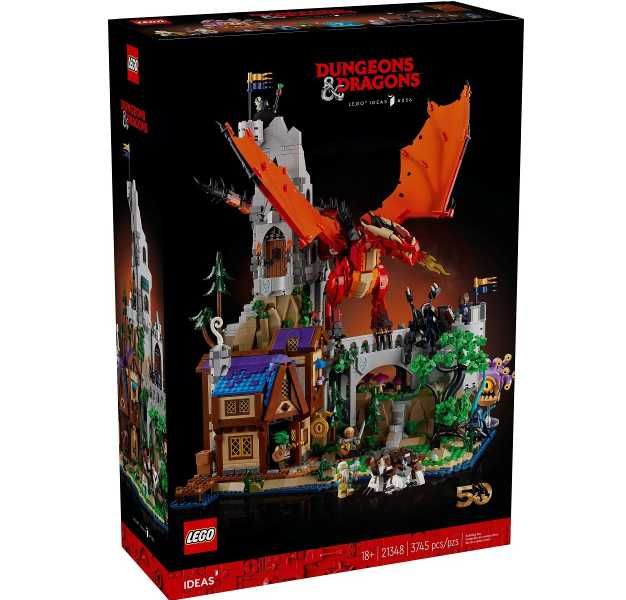Lego 21348 Dungeons & Dragons: Red Dragon's Tale, Sigilat