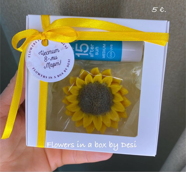 Букети от глицеринов сапун, за всеки повод.