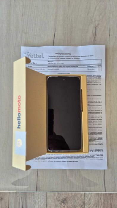 MOTOROLA MOTO G35 5G Чисто нов с 3 години гаранция