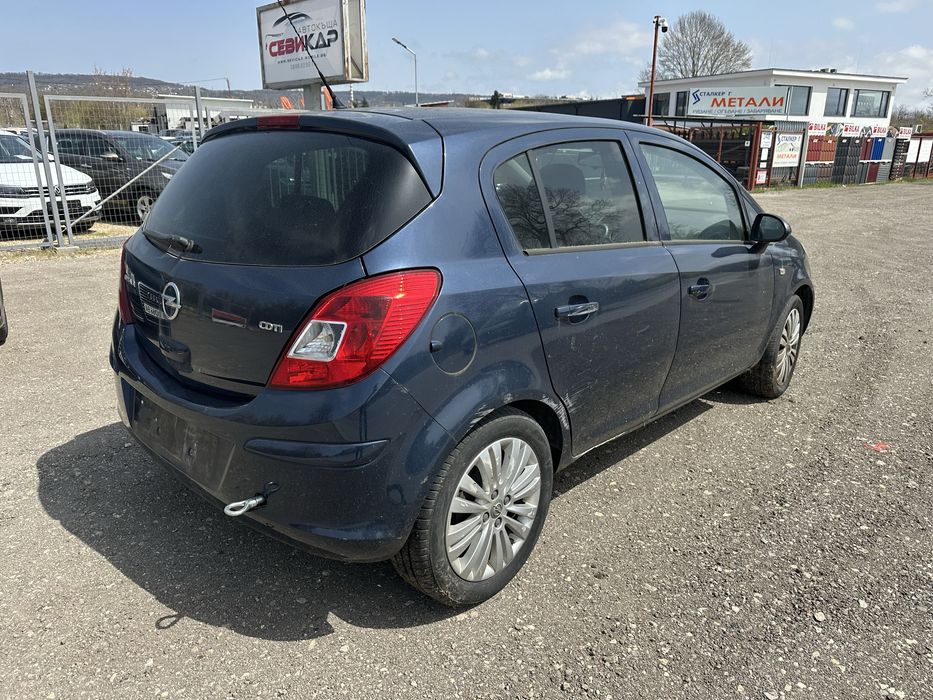 Задна броня Опел Корса D facelift 4вр.!