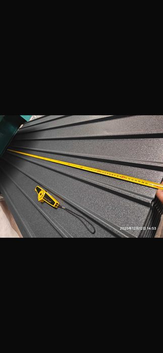 Sipca metalica pentru garduri Tabla cutata RAL 8017/7016 mat si lucios