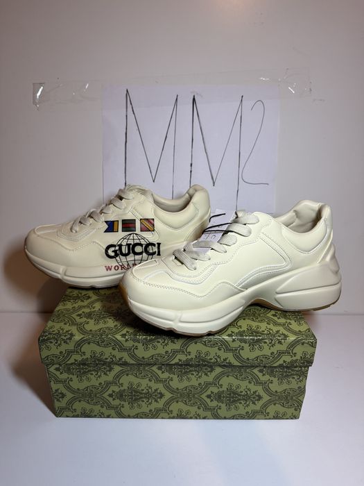 Adidasi/Sneakers Gucci Rhyton worldwide edition