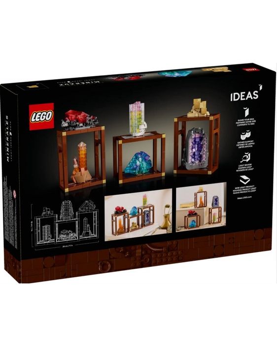 LEGO-колекция минерали