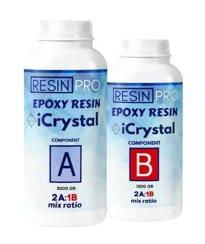 Нетоксична кристалночиста епоксидна смола iCrystal