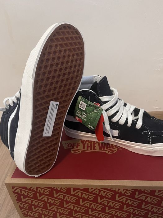 Vans високи кецове, с koжа обработка на Dupont