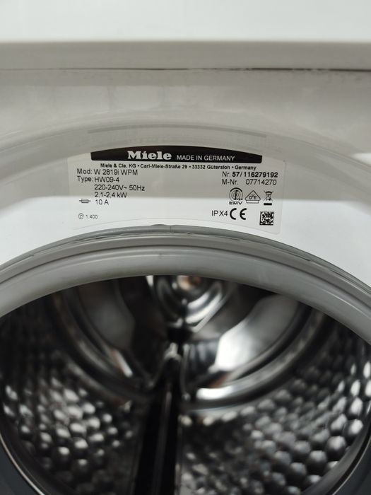 Пералня за вграждане MIELE  W 2819