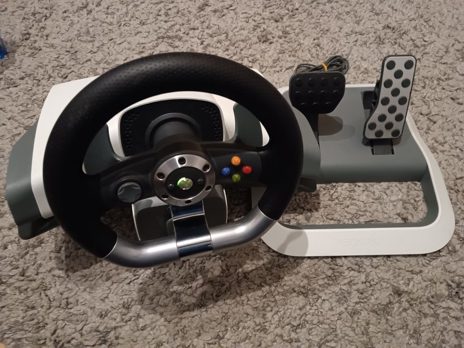 Volan Racing wheel  pedale wireless Microsoft pt Xbox 360 Xbox  360