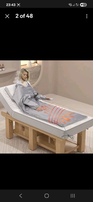 Портативна Преносима Инфрачервена Сауна тип Одеало/Спален Чувал за СПА