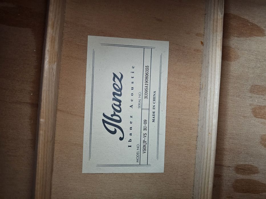 Chitara Acustica Ibanez V50-NJP