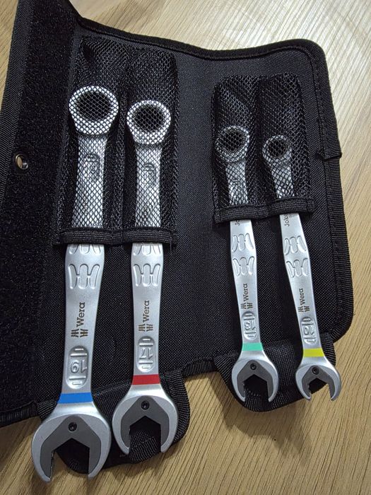 Set 4 chei combinate cu clichet Wera Joker 6000