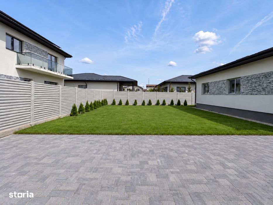 Imobiliare Domnesti Casa parter de vazare cu panouri fotovolt