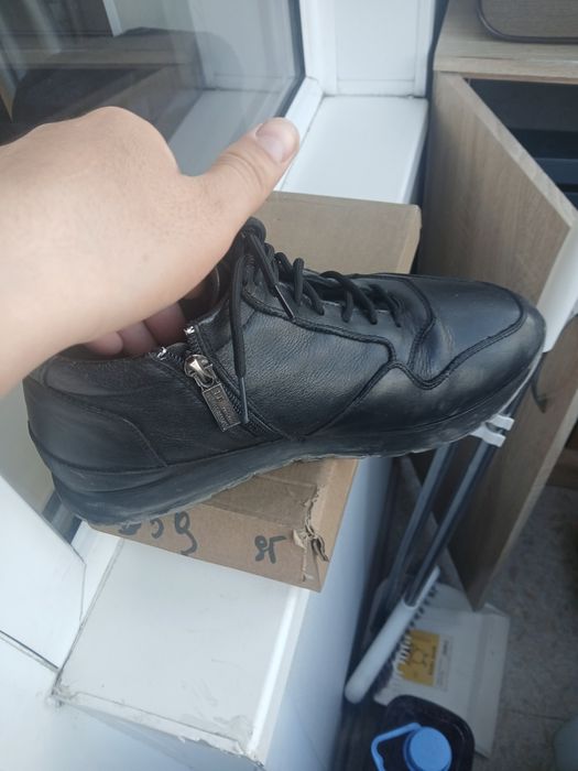 Мужские ботинки кожанн