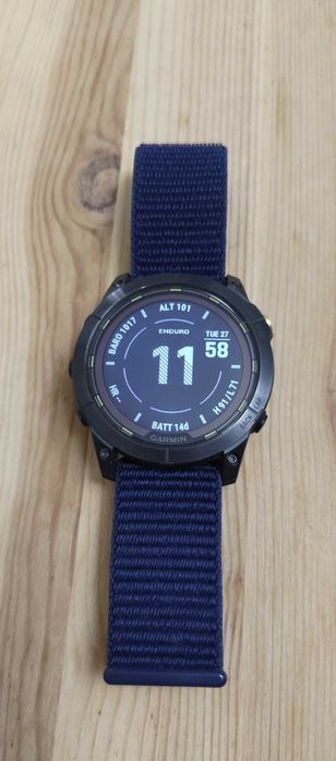 Garmin Enduro™ 2 - титаниев спортен часовник в отлично състояние!