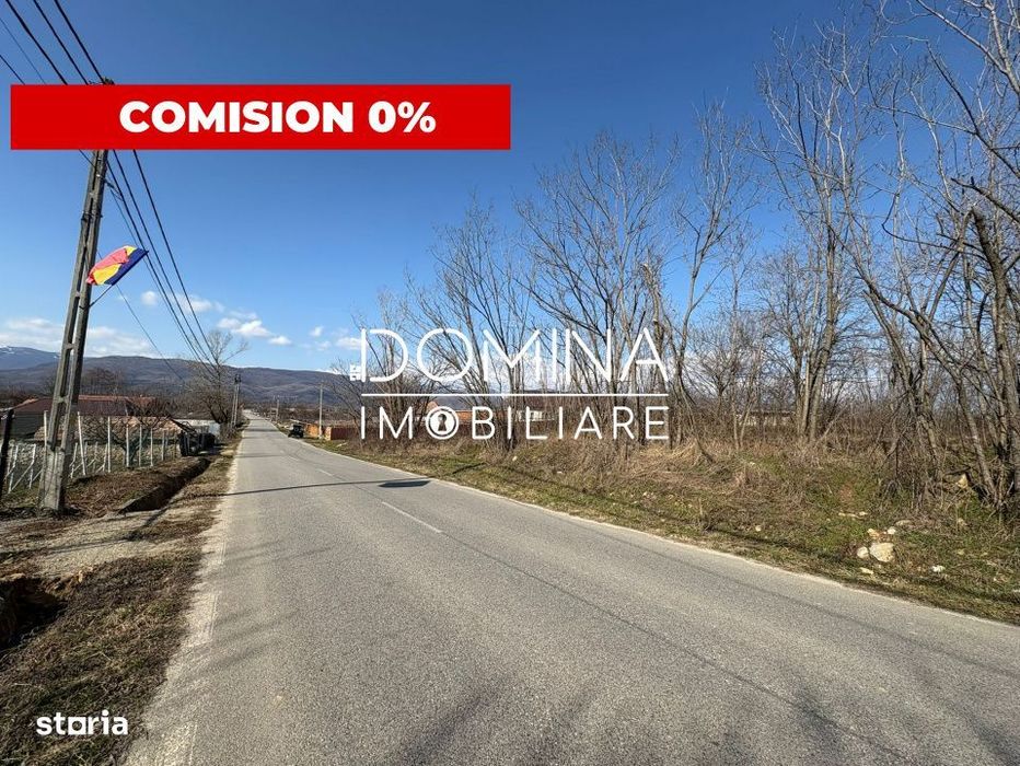 Vanzare teren cu dubla deschidere, situat in Lelesti