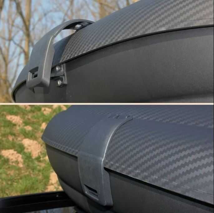 Автобокс Art Plast 200x79x38cm с ключ, 480 литра черен карбон