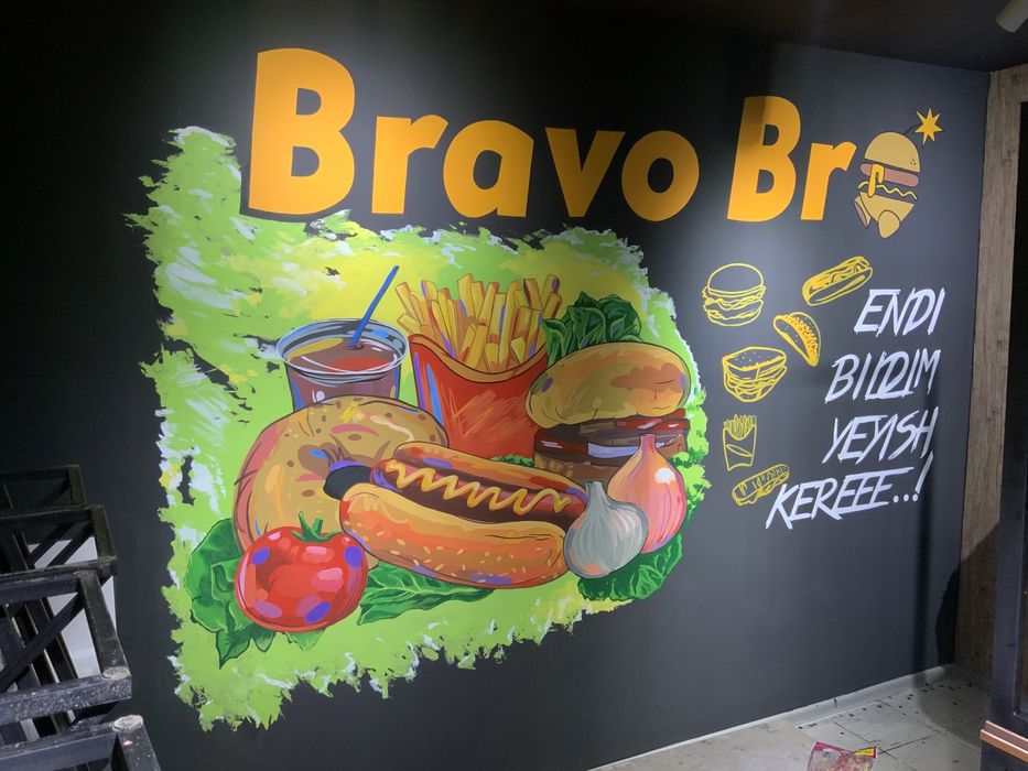 Rassom. Devorga rasm chizish. Художник. роспись стен