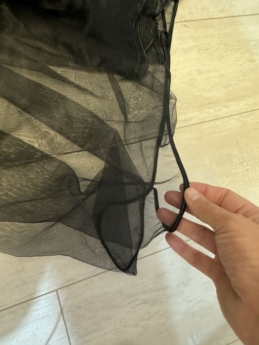 Продам тюли черная и цвет шампань