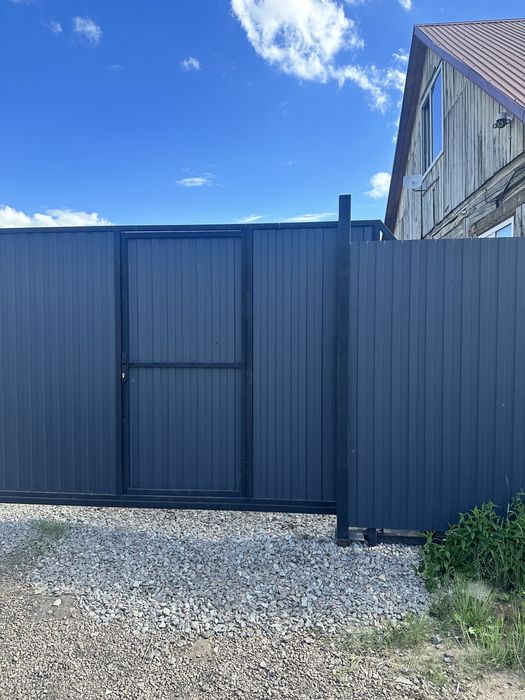 Откатные ворота под ключ