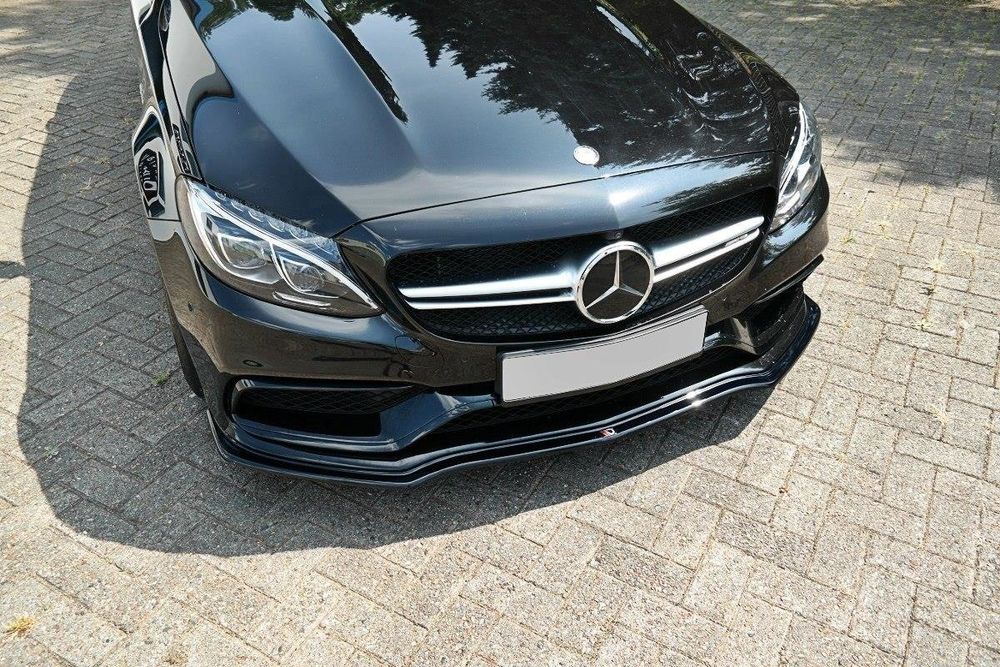 Спойлер за предна броня Maxton design за Mercedes Benz W205 C63 (2014-)