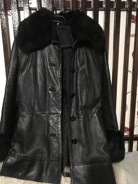 Geaca piele naturala