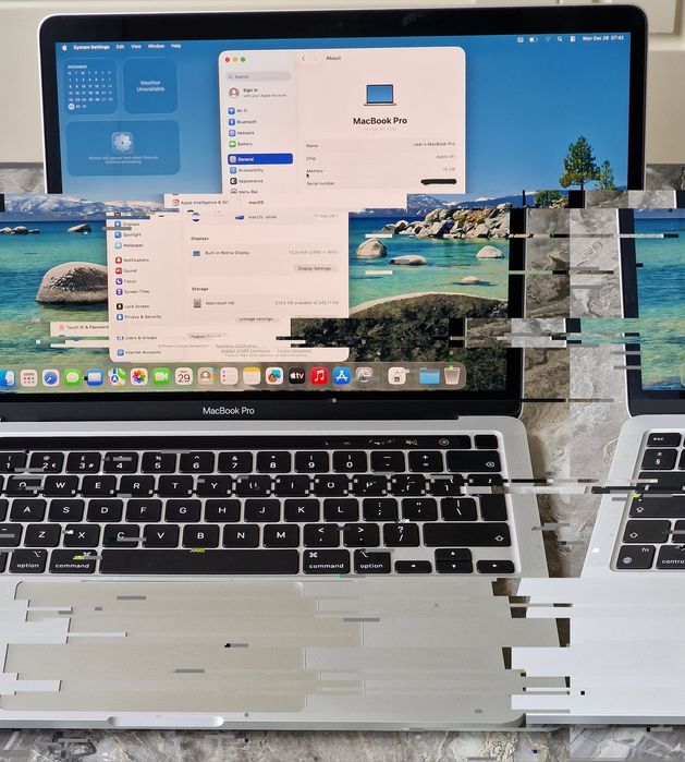 Apple Macbook Pro 13 M1 16gb 256gb storage, laptop nou