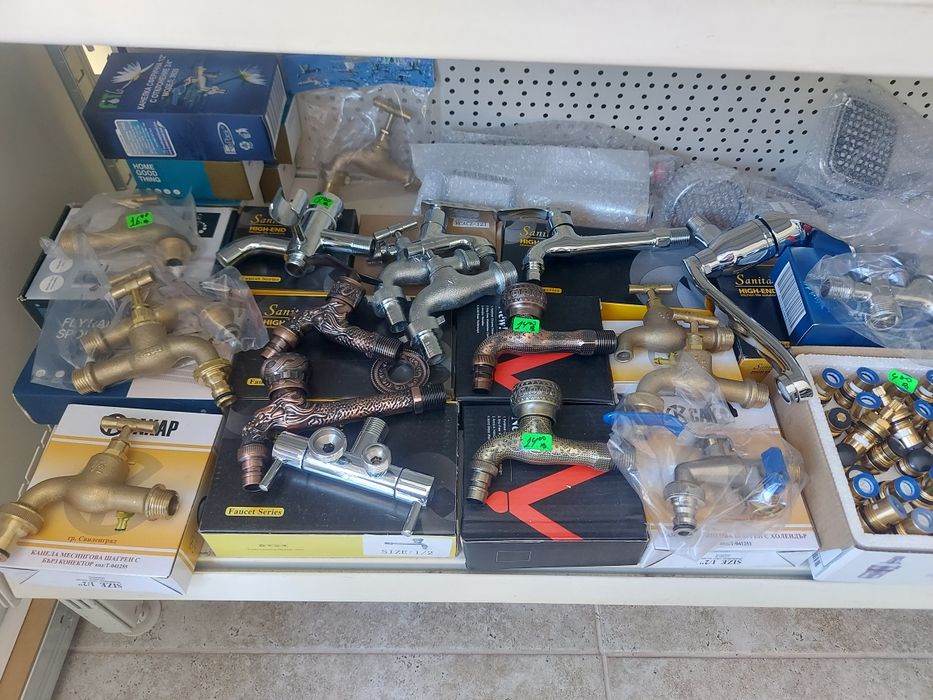 Душ слушалки, душ комплекти,шлангове,канелки.