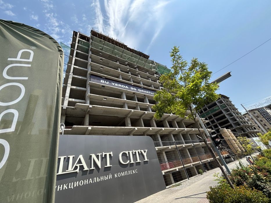 Самарканд Шахар Бриллиант Сентир 1 хонали иккита квартиралар сотилади