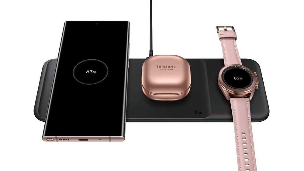 Безжично зарядно Samsung Wireless Charger Trio