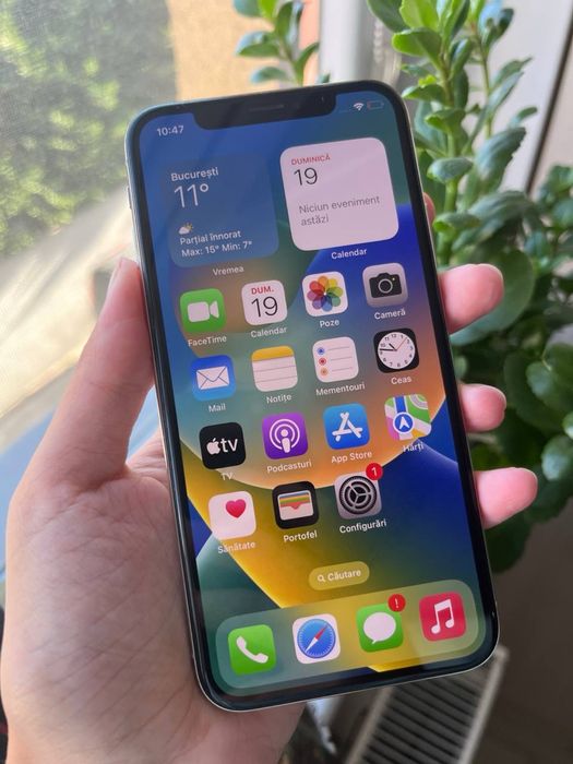 iPhone X White 64Gb 71% Baterie.