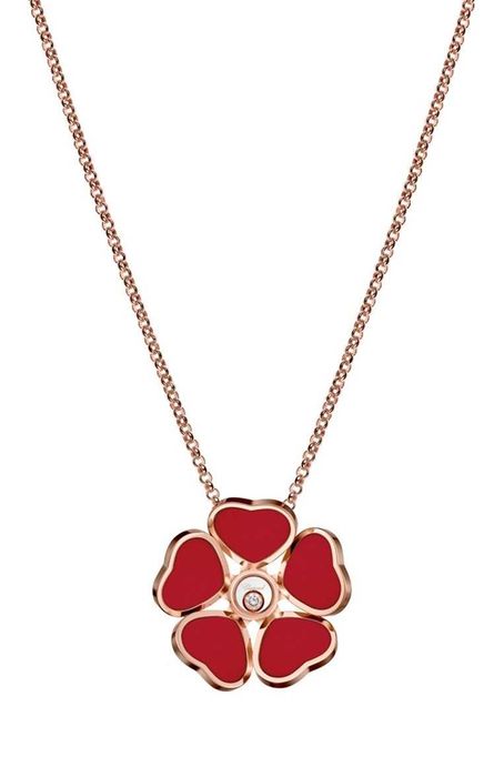 Chopard Happy Hearts оригинално колие