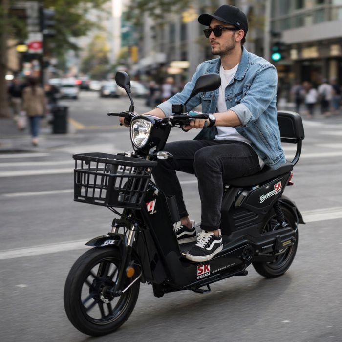 Электроскутеры для курьеры и для прогулок