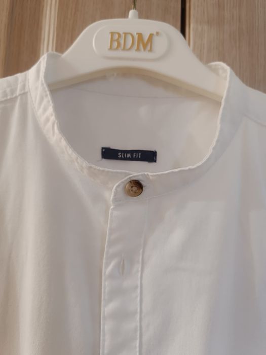 Белая рубашка на мальчика подростка