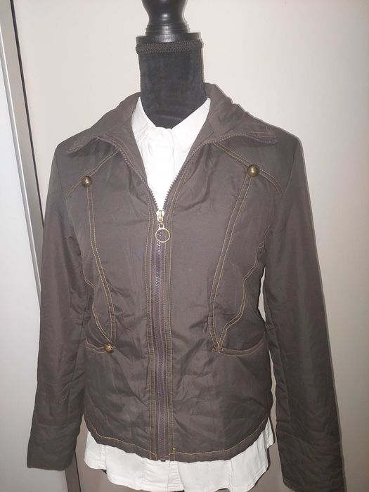 Jachetă military ușoară maro