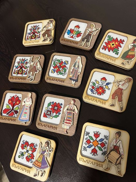 Ръчно бродирани магнити