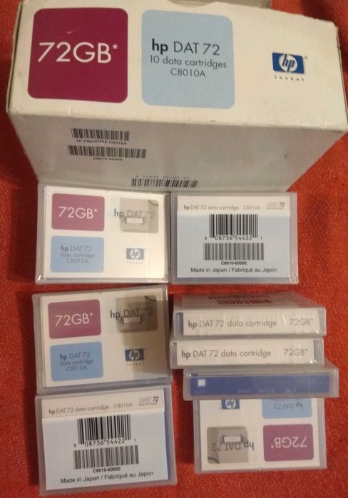 Видео и аудио кассеты запечатанные