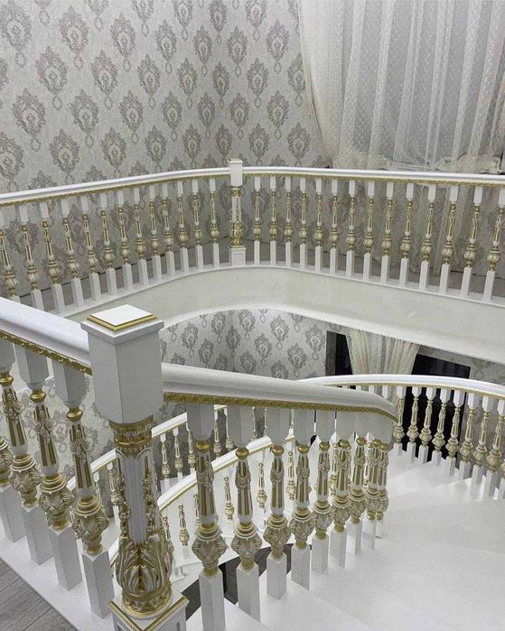 Деревянные лестницы из мдф шпона балясины перилы cool stairs