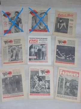 Оригинални стари футболни вестници от Германия от 1960, 1961, 1965