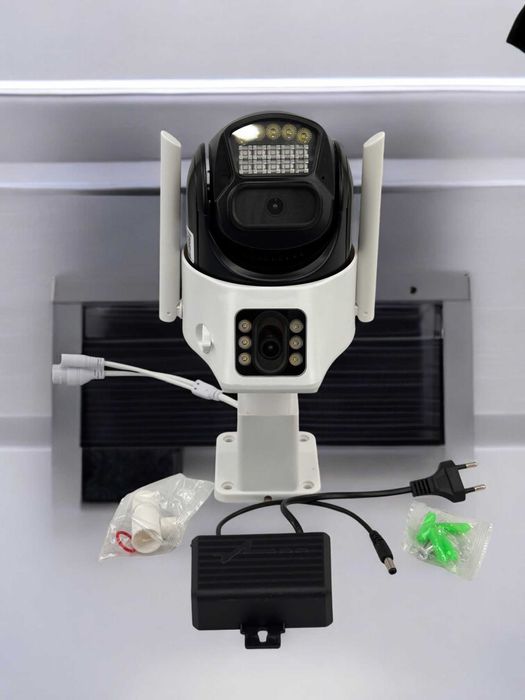 Умная беспроводная камера наблюдения, с Wi-Fi, простая в установке,