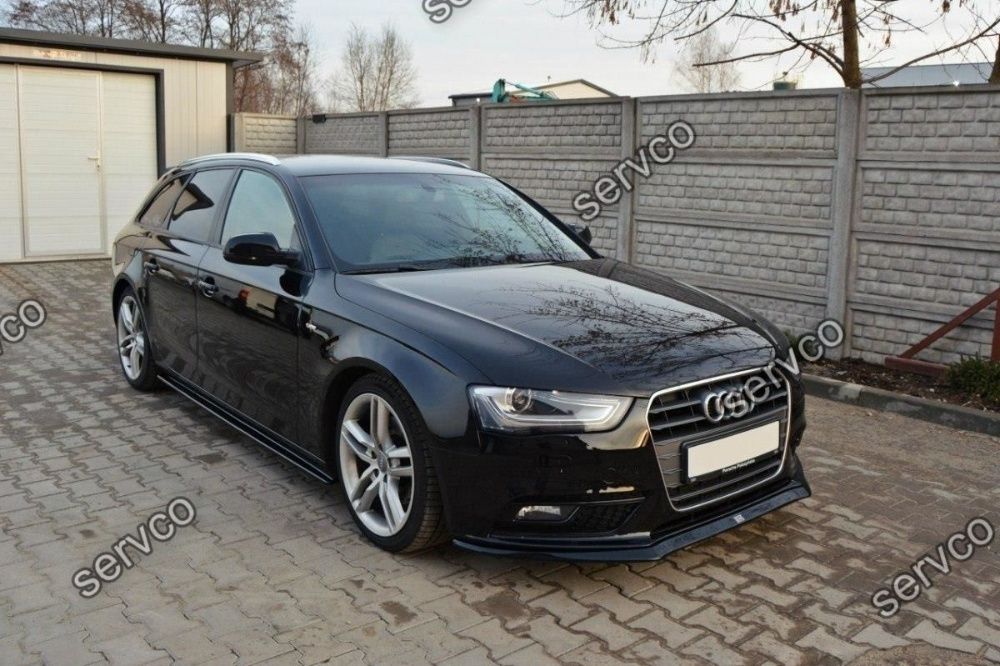 Prelungire bara fata Audi A4 B8 Facelift 2011-2015 v2 Maxton Design