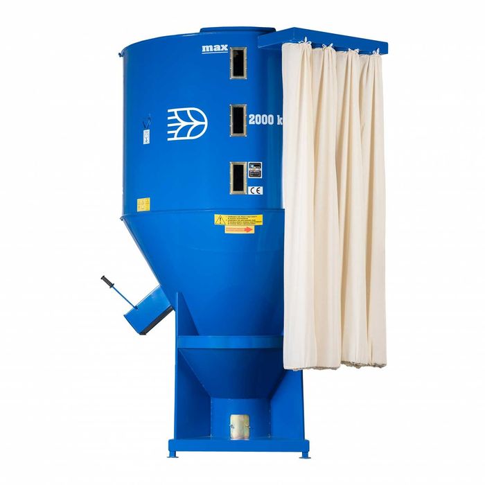 Amestecator furaje 1000 kg, volum 2300 l, DOZAMECH, Polonia NOU Garantie24 luni Livrare rapida