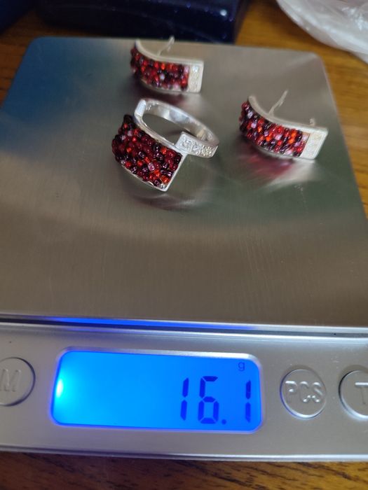 Набор серебро проба 925